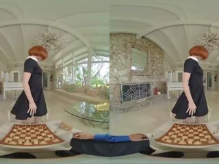 Beth Harmon Of QUEEN'S GAMBIT Playing Fuck Chess With You VR x rated film Porn clips