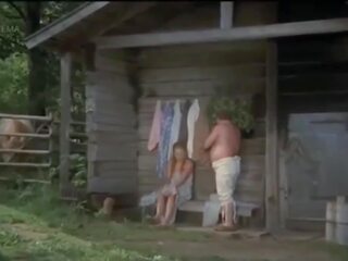 Scene with Leonov Golyy in Sauna Naked Daddy Bear: adult movie e2