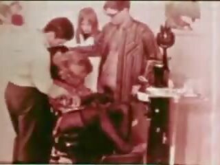 The Dentist: Free Vintage Interracial Orgy adult video show 32