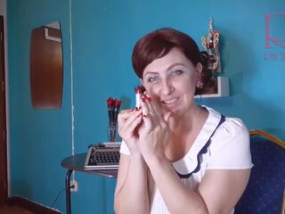 Red Lipstick embracing Teasing by Regina Noir Retro. | xHamster